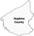 Hopkins County Map Kentucky