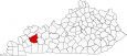 Hopkins County Map Kentucky Locator