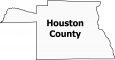 Houston County Map Alabama