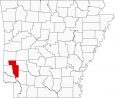 Howard County Map Arkansas Locator