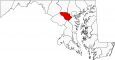 Howard County Map Maryland Locator