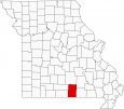 Howell County Map Missouri Locator