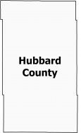 Hubbard County Map Minnesota