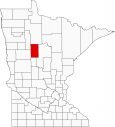 Hubbard County Map Minnesota Locator