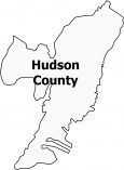 Hudson County Map New Jersey