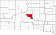 Hughes County Map South Dakota Locator