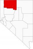 Humboldt County Map Nevada Locator