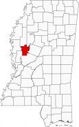 Humphreys County Map Mississippi Locator