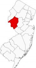 Hunterdon County Map New Jersey Locator