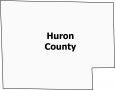 Huron County Map Ohio