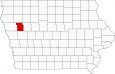 Ida County Map Iowa Locator