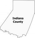 Indiana County Map Pennsylvania