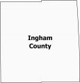 Ingham County Map Michigan