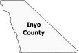Inyo County Map California