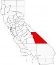 Inyo County Map California Locator