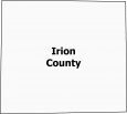 Irion County Map Texas