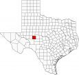 Irion County Map Texas Locator