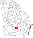 Irwin County Map Georgia Locator