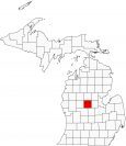 Isabella County Map Michigan Locator