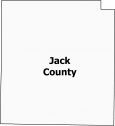 Jack County Map Texas