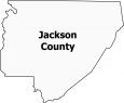 Jackson County Map Alabama
