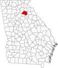 Jackson County Map Georgia Locator