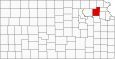 Jackson County Map Kansas Inset