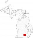 Jackson County Map Michigan Locator