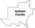 Jackson County Map Oklahoma