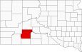 Jackson County Map South Dakota Locator