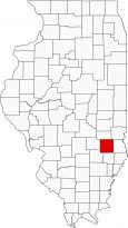 Jasper County Map Illinois
