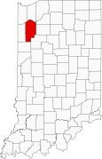 Jasper County Map Indiana Locator