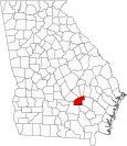Jeff Davis County Map Georgia Locator