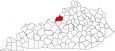 Jefferson County Map Kentucky Locator