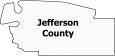 Jefferson County Map Mississippi