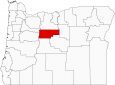 Jefferson County Map Oregon Locator