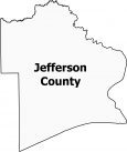 Jefferson County Map Texas
