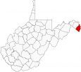 Jefferson County Map West Virginia Locator
