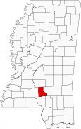 Jefferson Davis County Map Mississippi Locator