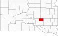 Jerauld County Map South Dakota Locator