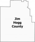 Jim Hogg County Map Texas