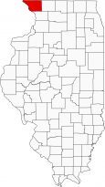 Jo Daviess County Map Illinois
