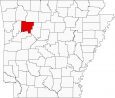 Johnson County Map Arkansas Locator