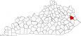 Johnson County Map Kentucky Locator
