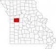 Johnson County Map Missouri Locator