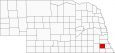 Johnson County Map Nebraska Locator