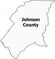 Johnson County Map Tennessee
