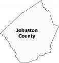 Johnston County Map North Carolina
