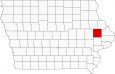 Jones County Map Iowa Locator