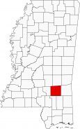 Jones County Map Mississippi Locator